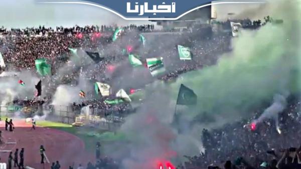 كراكاج واحتفالية جماهير الرجاء مع انطلاق الديربي